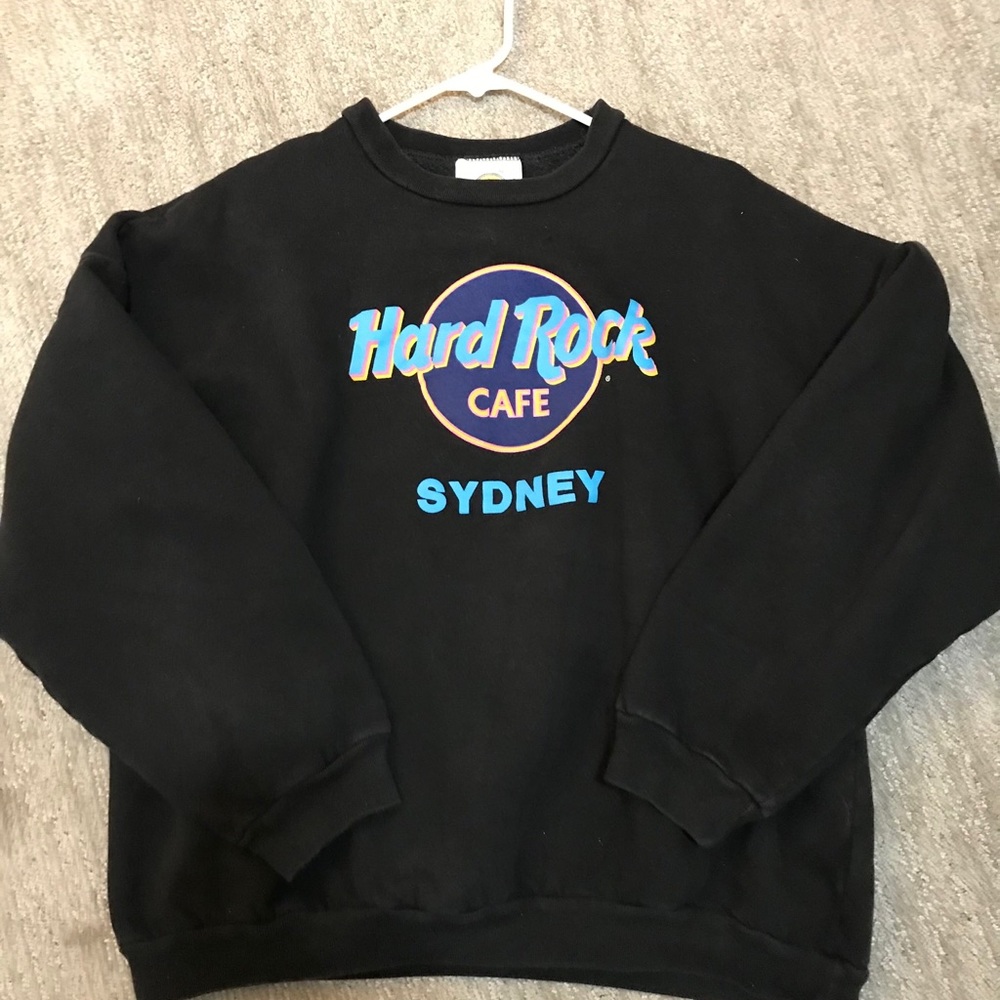 Hard Rock Cafe crew neck